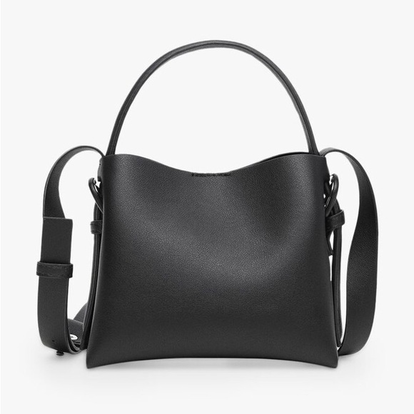 Mango Handbags - Mango Lucia Cross Body Bag Mini Black